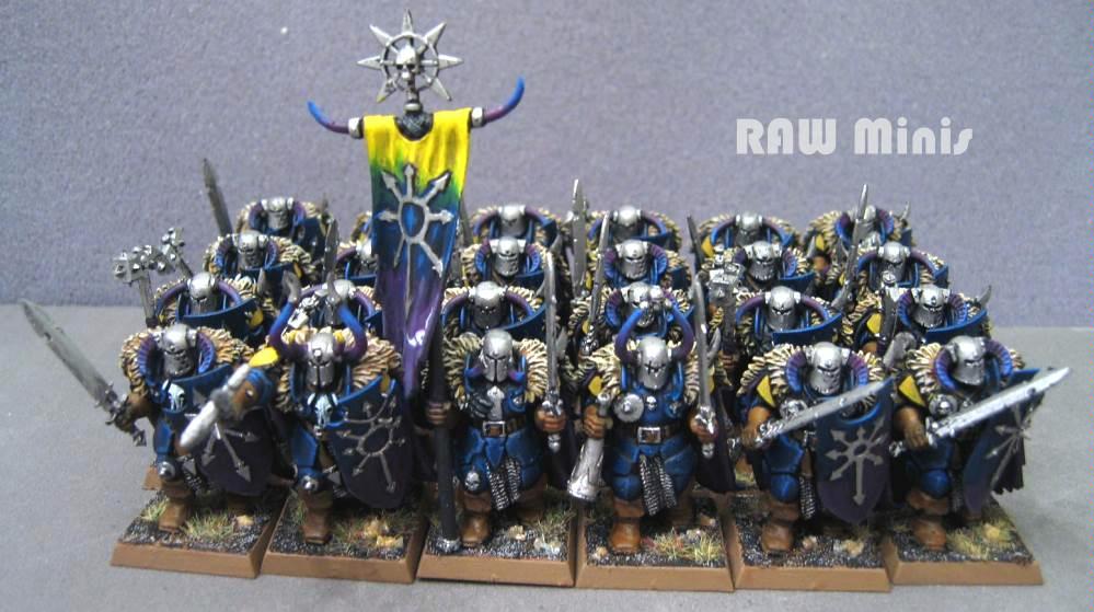Chaos, Conversion, Painting, Tzeentch, Warhammer Fantasy, Warriors